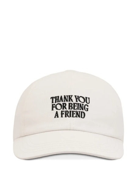  Ami Paris Logo-embroidered Buckle Baseball Cap - Neutrals 