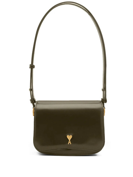 Ami Paris Paris Paris Shoulder Bag - Green 