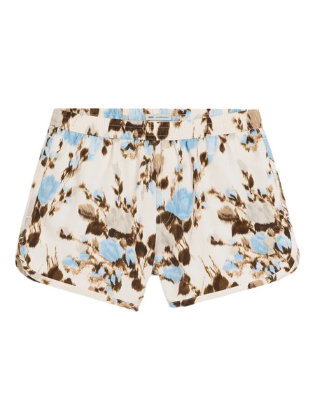  Ami Paris Plain Swim Shorts - Neutrals 