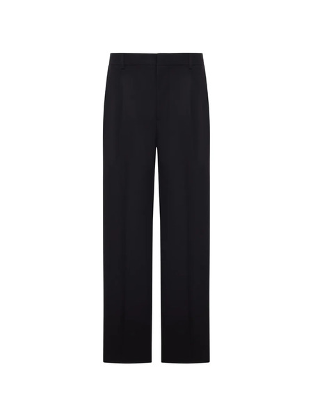  Ami Paris Pleated Trousers - Black 