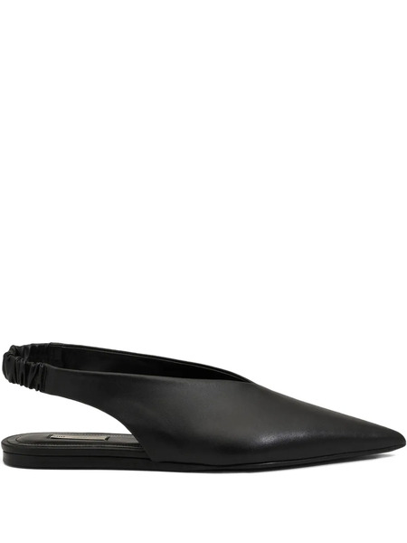  Ami Paris Pointed-toe Slingbacks - Black 