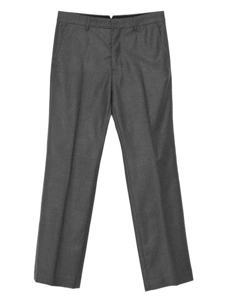  Ami Paris Pressed-crease Trousers - Grey 