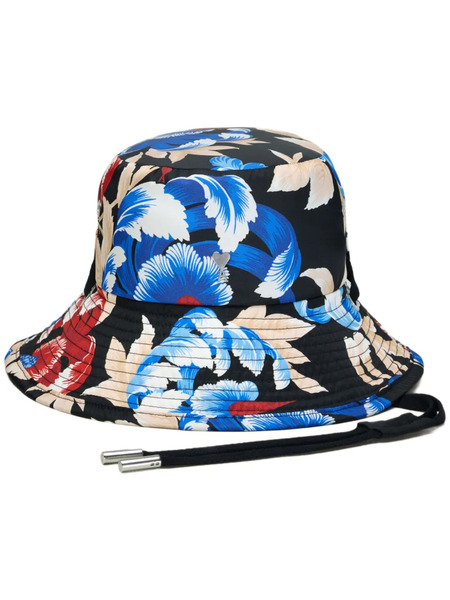  Ami Paris Printed Bucket Hat - Black 