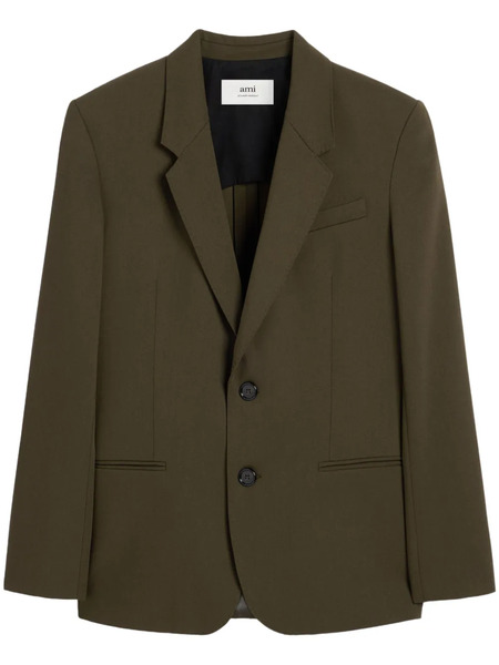  Ami Paris Semi-lined Blazer - Green 