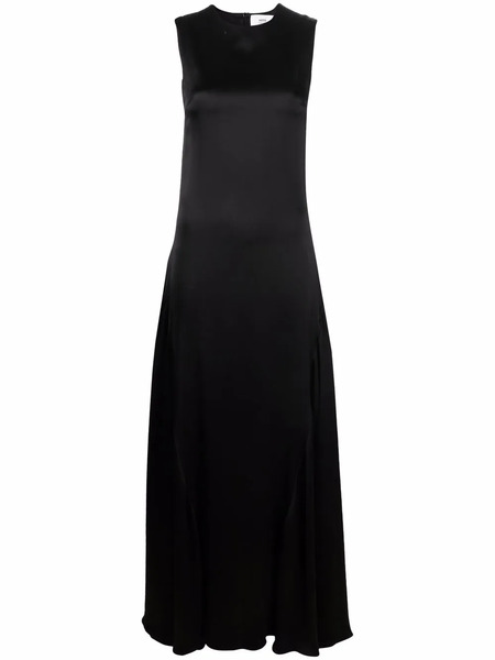  Ami Paris Side-panel Long Dress - Black 