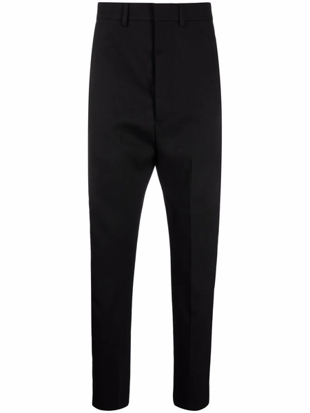  Ami Paris Side-stripe Tailored Trousers - Black 