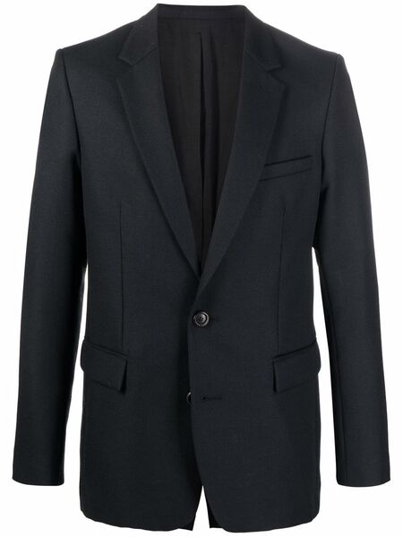  Ami Paris Single-breasted Blazer - Black 
