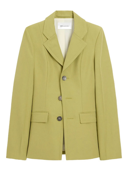  Ami Paris Single-breasted Blazer - Green 