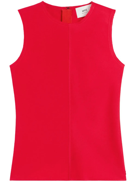  Ami Paris Sleeveless Top - Red 