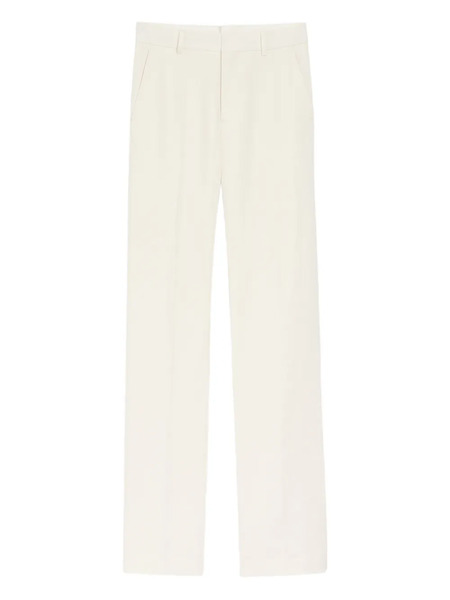  Ami Paris Straight-leg Trousers - Neutrals 