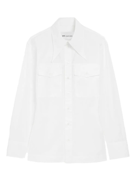  Ami Paris White Cotton Shirt 