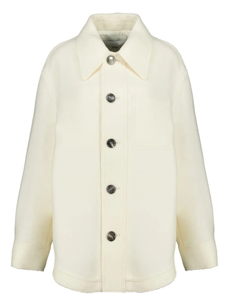  Ami Paris Wool Jacket - Neutrals 