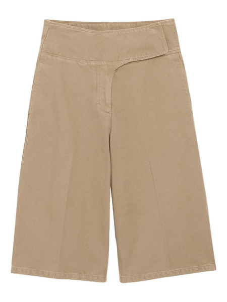  Ami Paris Wrapped Bermuda Shorts - Neutrals 