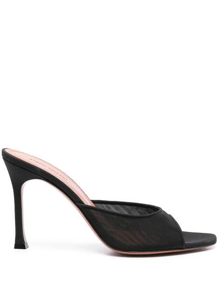  Amina Muaddi Alexa Sandals - Black 