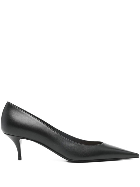  Amina Muaddi Barbara Heeled Pumps - Black 