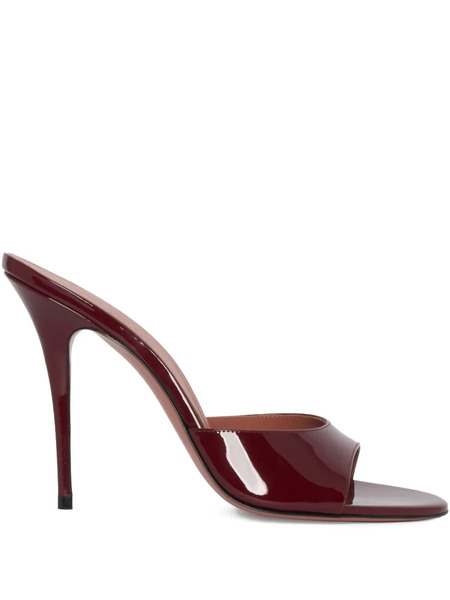 Amina Muaddi Elodie Heeled Sandals - Red 