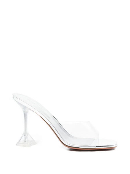  Amina Muaddi Lupita Open-toe Pumps - White 