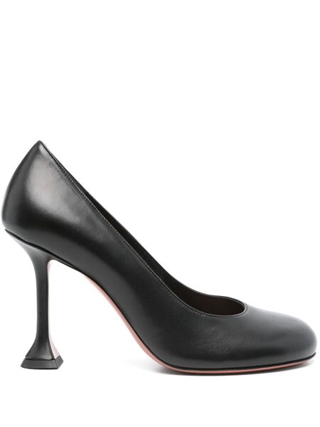  Amina Muaddi 95mm Iris Pumps - Black 