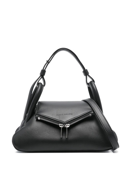  Amina Muaddi Small Gemini Tote Bag - Black 