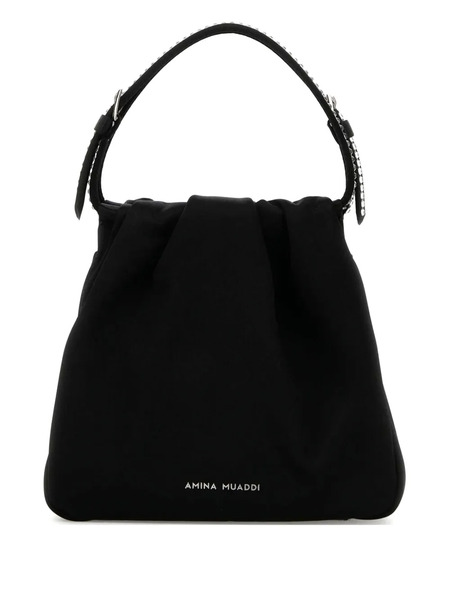  Amina Muaddi Vittoria Tote Bag - Black 