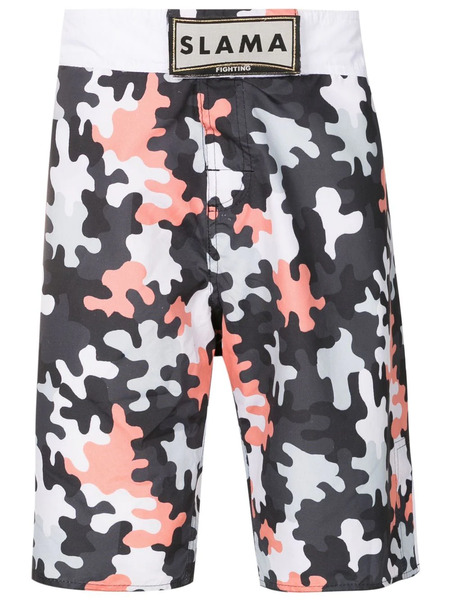  Amir Slama Camouflage-print Bermuda Shorts - Multicolour 