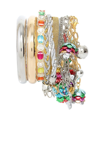  Amir Slama Charm Beaded Bracelet - Multicolour 