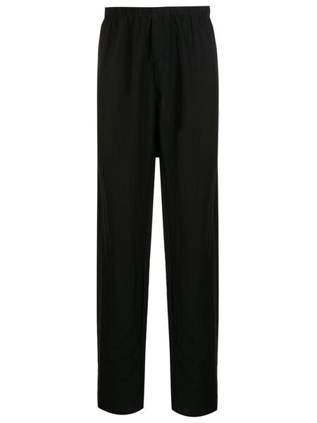  Amir Slama Elasticated Straight-leg Trousers - Black 