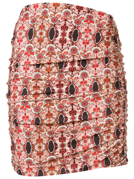  Amir Slama Floral-print Mini Skirt - Multicolour 