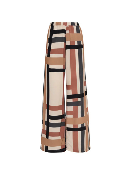  Amir Slama Geometric-pattern Trousers - Neutrals 