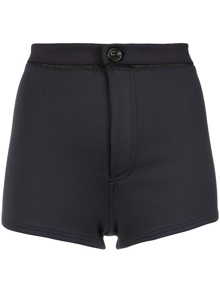  Amir Slama High Waisted Shorts - Black 