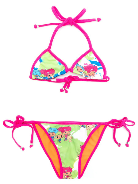  Amir Slama Printed Amir Slama + Chocolix Bikini Set - Pink 