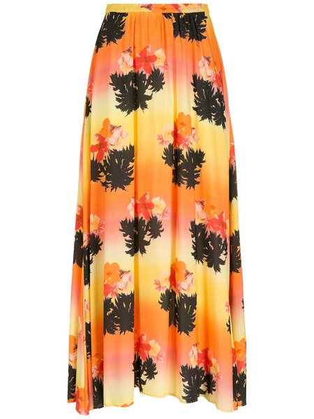  Amir Slama Printed Long Skirt - Multicolour 