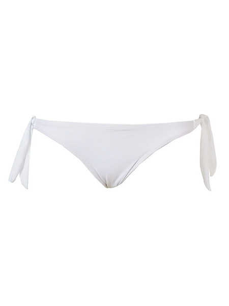  Amir Slama Side Lace Up Bikini Bottom - White 