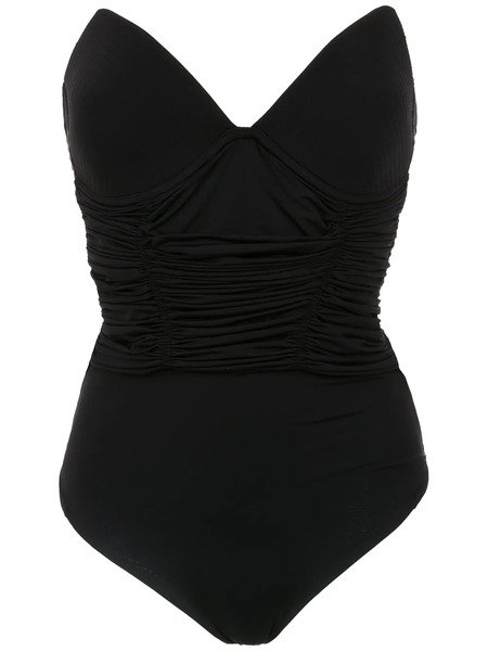  Amir Slama Sleeveless Swimsuit - Black 