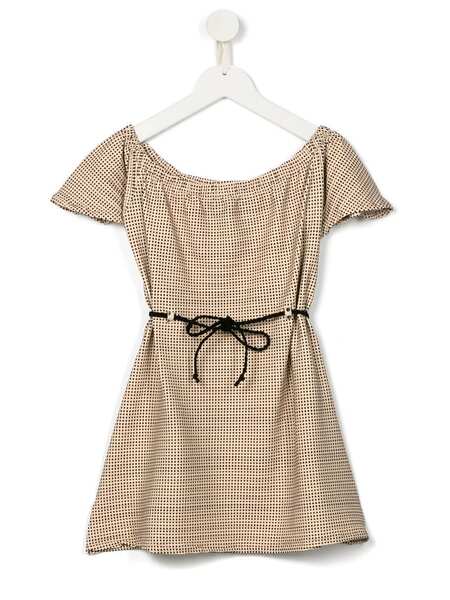  Amir Slama Spot-print T-shirt Dress - Neutrals 