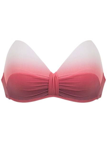  Amir Slama Tie Dye Cropped Top - Pink 