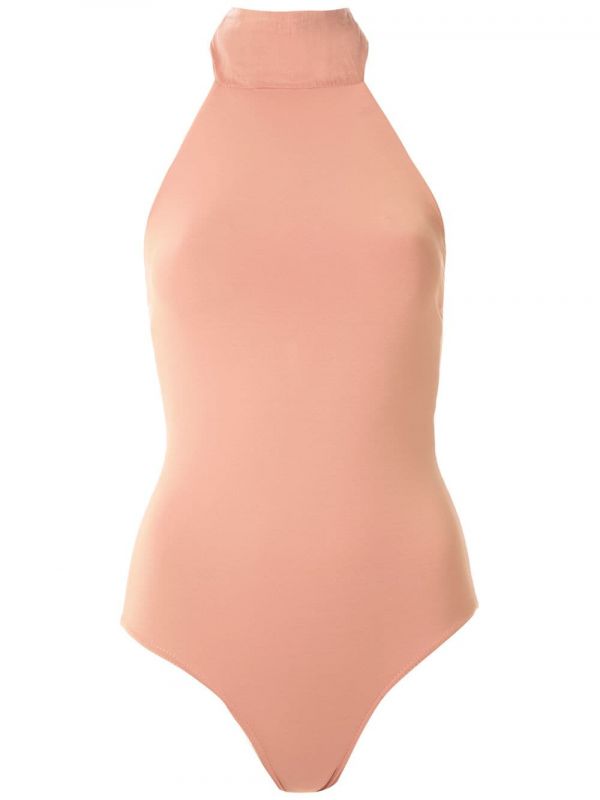  Amir Slama Tie Neck Body - Neutrals 