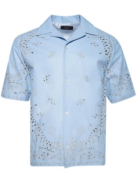  Amiri Bandana Shirt - Blue 