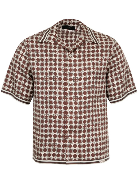  Amiri Checked Shirt - Brown 