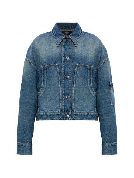  Amiri Denim Work Jacket - Blue 