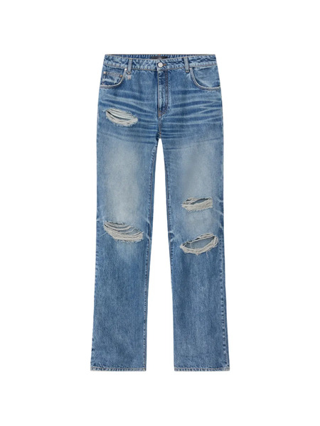  Amiri Distressed-effect Jeans - Blue 