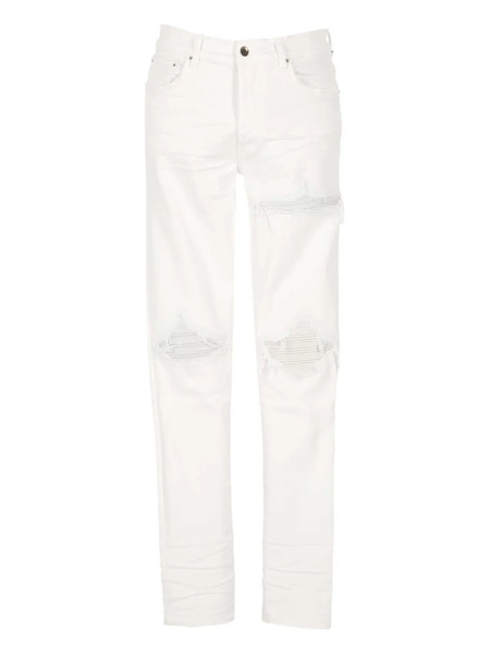  Amiri Distressed Jeans - White 