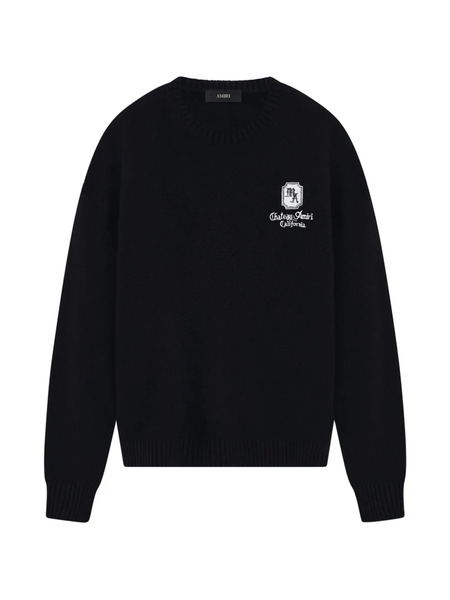  Amiri Emblem Sweater - Black 