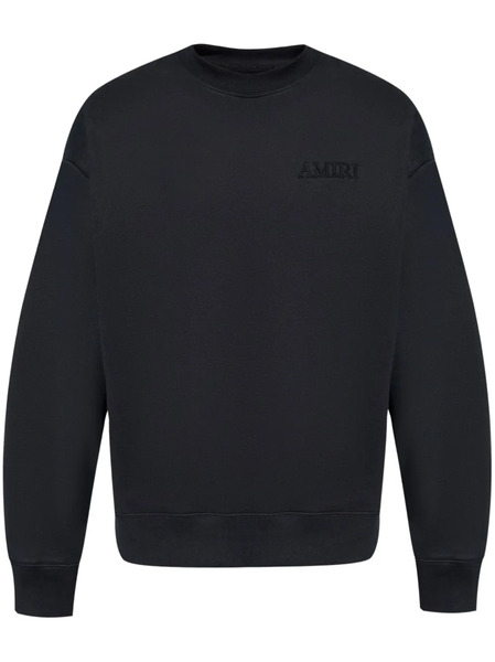  Amiri Embroidered-logo Sweatshirt - Black 
