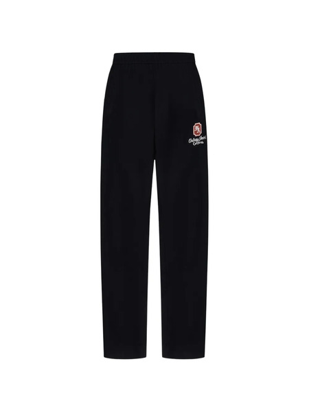  Amiri Embroidered-logo Trousers - Black 
