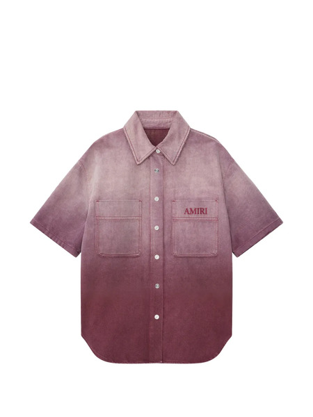  Amiri Gradient Pocket Shirt - Pink 