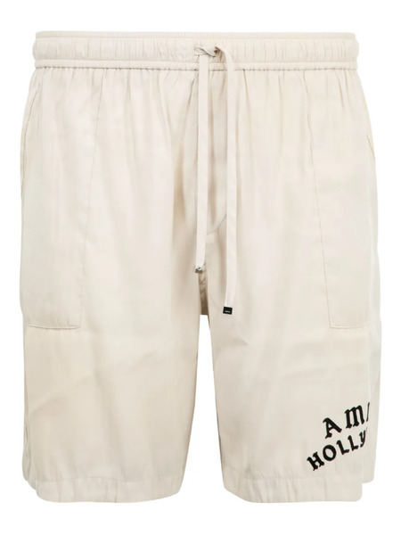  Amiri Hollywood-motif Shorts - Neutrals 