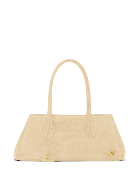  Amiri Honey 40 Croc-effect Shoulder Bag - Neutrals 