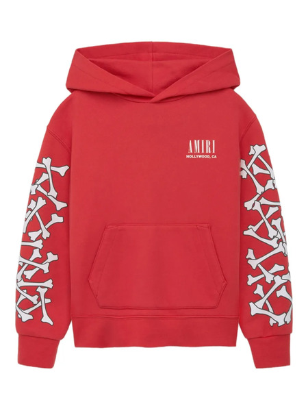  Amiri Kids Bones Hoodie - Red 