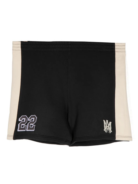  Amiri Kids Contrasting-detailed Short - Blue 
